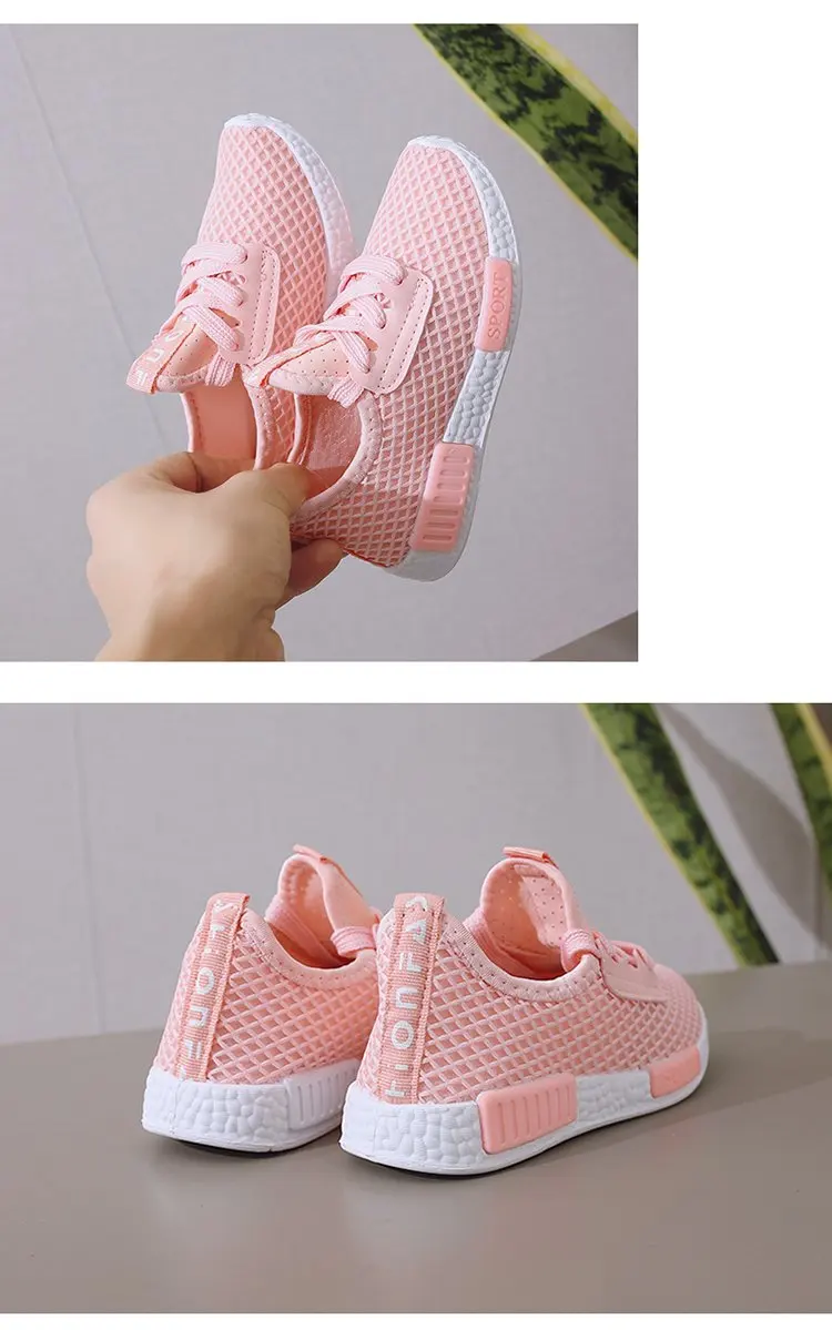 Kid Running Sneakers Summer Children Sport Shoes Tenis Infantil Boy Basket Footwear Lightweight Breathable Girl Chaussure Enfant