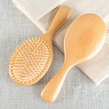 

Solid Wood Comb Air Cushion Massage Comb Household Hair Care Hair Comb