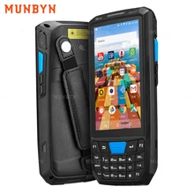 MUNBYN Rugged PDA Android 9.0 Handheld Computer 1D 2D Scanner Barcode Reader 4G WiFi GPS Warehouse PDA Data Collector Inventory