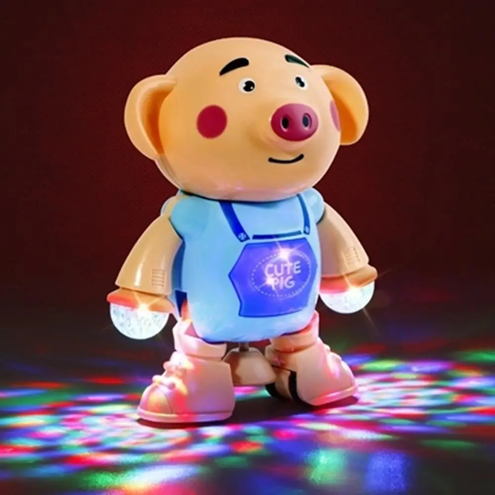 

Funny Electric Pigs Dancing Music Walking Toy Singing Interactive Kids Gift For Children Kid