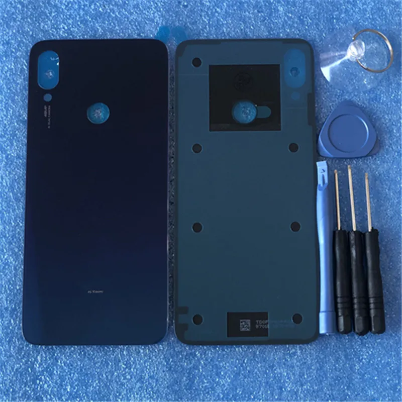 Для 6," Xiaomi Redmi Note 7Pro 3D стекло задняя крышка батареи чехол Корпус для Redmi Note 7 Pro+ аденсивные Наклейки Инструменты