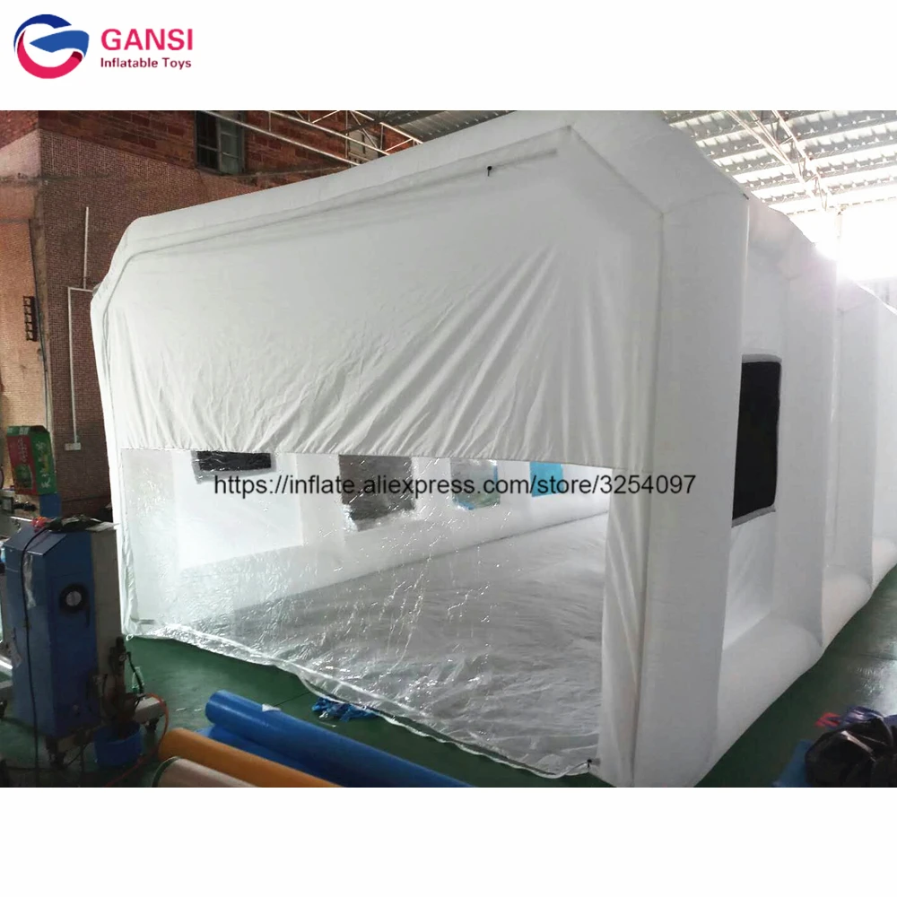  Free Shipping Inflatable Spray Paint Tent Mobile Inflatable Spray Booth With Filter