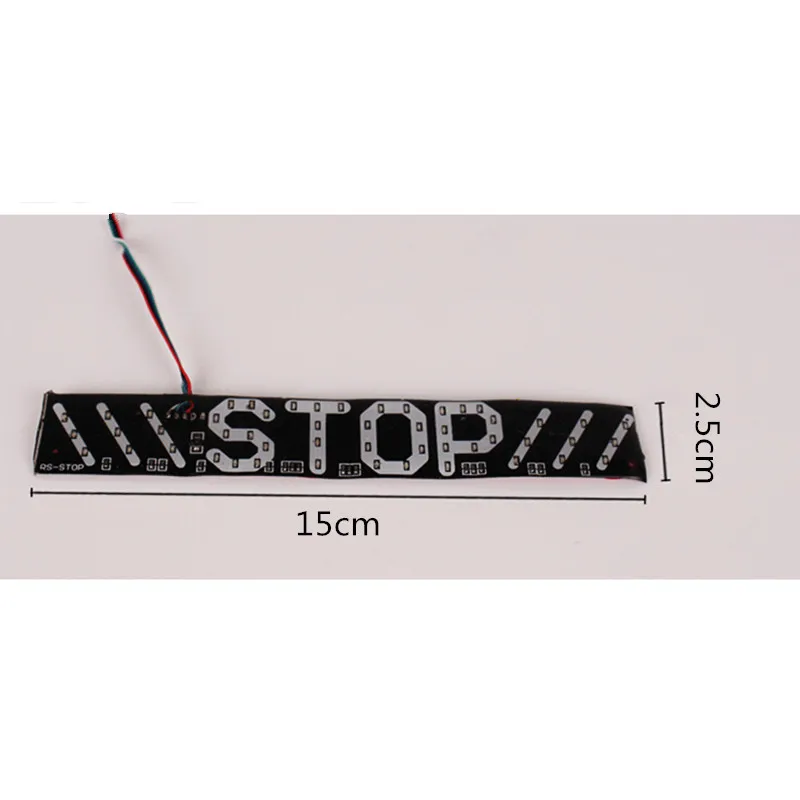 1PC LED Motorcycle Light Flash STOP Indicator Lamp Brake Turn Signal Driving Taillight DC12V Universal Warning Light Accessories