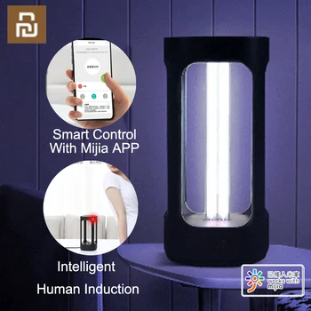 

FIVE UVC Disinfection Lamp UV Sterilizer Smart Human Induction Sensor Smart Control With Mijia App UVC Sterilizer Xiami