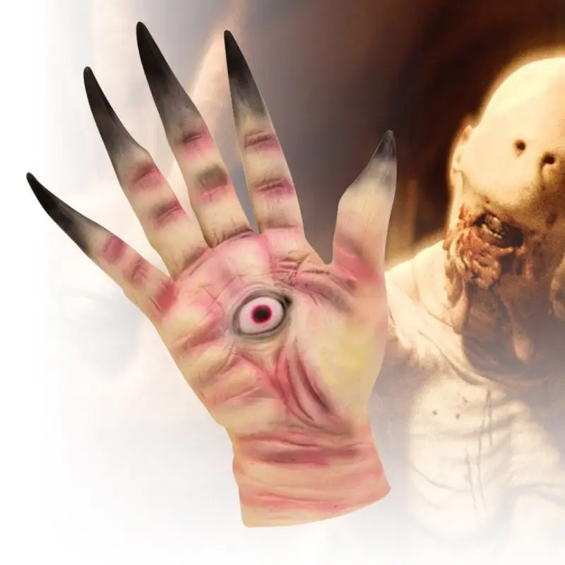 

Halloween Scary Hand Prop Mask Fake Cosplay Glove Mask Costume Halloween Party Dress up Mask Horror Decoration Mask Halloween