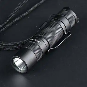 

CONVOY T2 Nichia 219C/XPG2 Military Fan EDC Tactical Flashlight IPX8 Temperature Protection Mini Torch OP Strong Floodlight Lamp