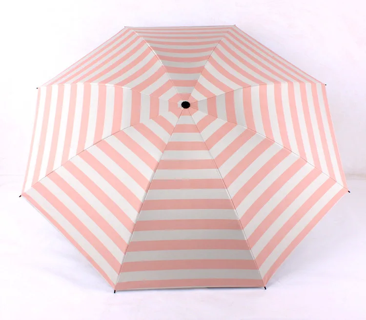 YADA Stripe Reverse Umbrella Parasol Folding Rainy Automatic Umbrellas For Women Men UV Stripe Outdoor Windproof Umbrella YD219
