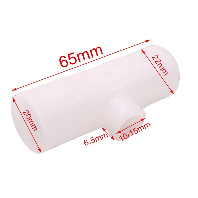 100Pcs 1/2 Inch Poultry Water Drinking Tube Chicken Bird Quail Plastic Automatically Drinking Water Connection Pipe Farm Animal
