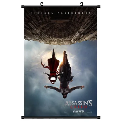 Assassins Creed Звёздные войны мой герой Academy прокрутки живопись аниме настенные