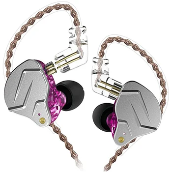 

KZ ZSN Pro Earbuds Headphone 1BA+1DD Hybrid in Ear Earphones Monitor Running Sports Headphones HiFi Bass Metal Wired Earbuds Pu