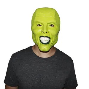 Cosplay The Mask La máscara Jim Carrey Costumes Halloween Full Set Suits  Outfits