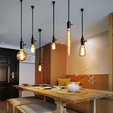 Хэллоуин Рождество Эдисон лампы накаливания подвесной светильник в стиле ретро 220 В ампулы Винтаж лампа Эдисона лампа накаливания лампа освещения