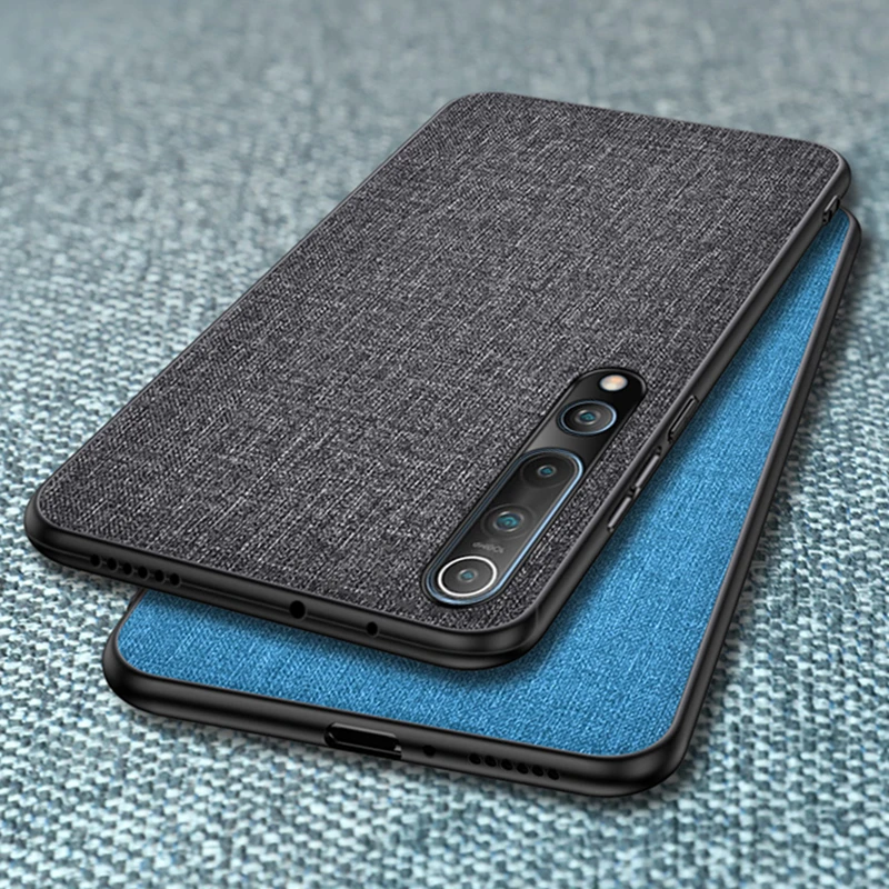 Чехол Ikrsses для Xiaomi Mi 10 роскошный Твердый чехол из искусственной кожи мягкий