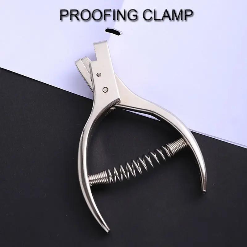 

Proofing Clamp Pattern Notcher Pro Tailors Sewing Pliers Punch Marker Woodworking Clips Hand Tool Jaw Pliers