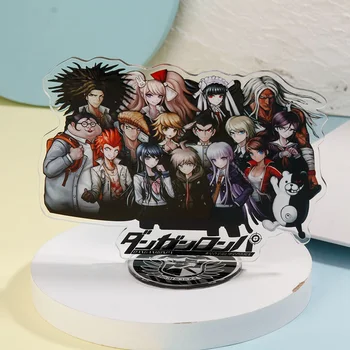 

New Fashion Danganronpa 2 Group Komaeda Junko Acrylic Stand Figure Model Plate Holder Topper Anime