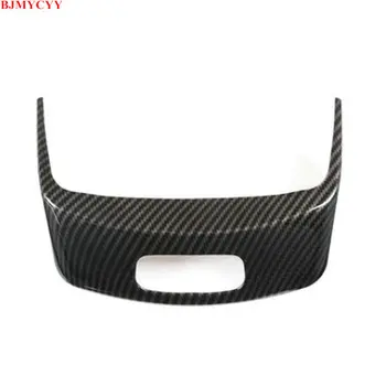 

BJMYCYY for Mercedes Benz A A180 A200 2019-2020 Carbon fiber decorative cover for the switch of the armrest box in the car