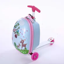 Детский чехол для скутера, чехол для хранения на колесиках, чехол для багажа, Скейтборда для детей, переноска для детей, чехол для коляски, игрушка на колесиках