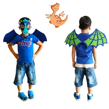 

New Style Dinosaur Dragon Wings Set Baolong Fire Dragon Ice Dragon Halloween Performance Props