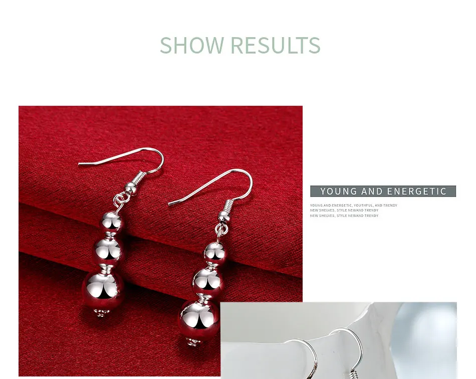 925 silver earring