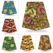 Восковая ткань Высокое качество африканская ткань хлопок Мягкая Анкара африканская вощеная ткань принтом для платьев YG01