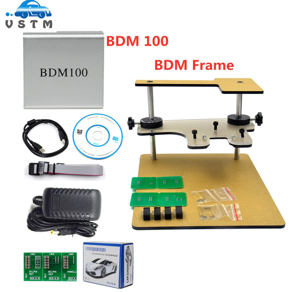 Лучшая цена полный набор BDM Рамка с полным адаптером для KESS BDM100/CMD100/FGTECH V54 BDM Рамка полный набор ECU Proframmer