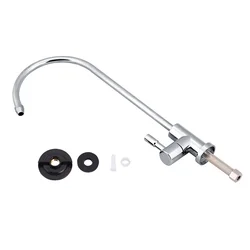 Rotation Design 1/4'' Stainless Steel Kitchen Sink Faucet Tap Chrome Reverse Osmosis RO Drinking Water Filter