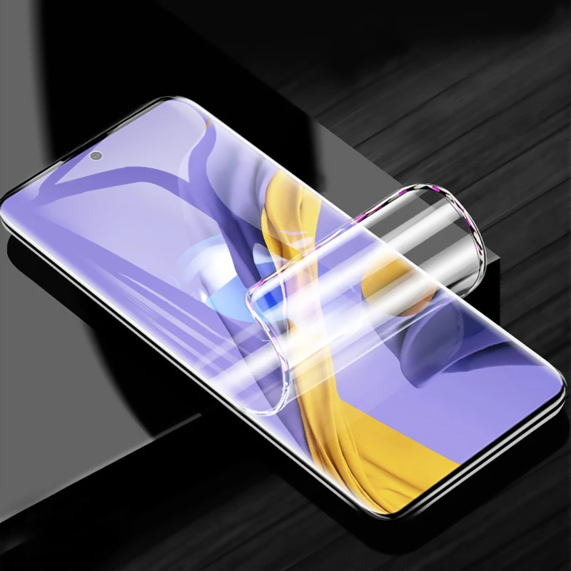 CHYI 3D изогнутая пленка для samsung Galaxy A51 Защитная пленка для экрана 6,5 Дюймов Полное покрытие нано Гидрогелевая пленка с инструментами не закаленное стекло