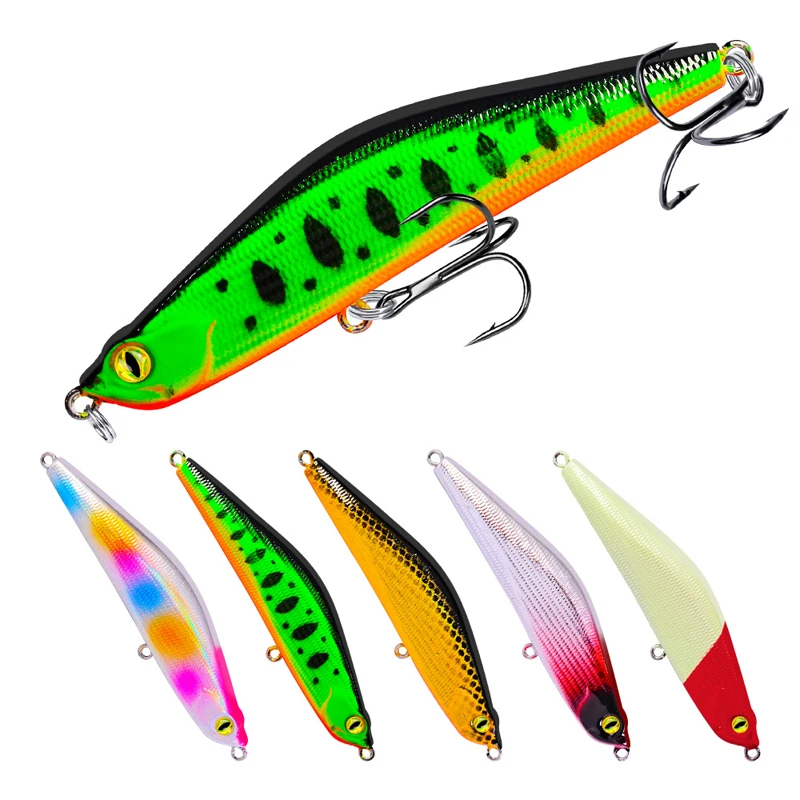 

POETRYYI 1pcs High Quality Minnow Fishing Lures 93mm 16g Crankbait Fishing Wobblers 3D Eyes Artificial Hard pesca Bass tackle