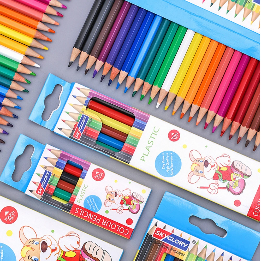 6/12/18/24 Color Nature Wood Color Pencil for Drawing Colored ...