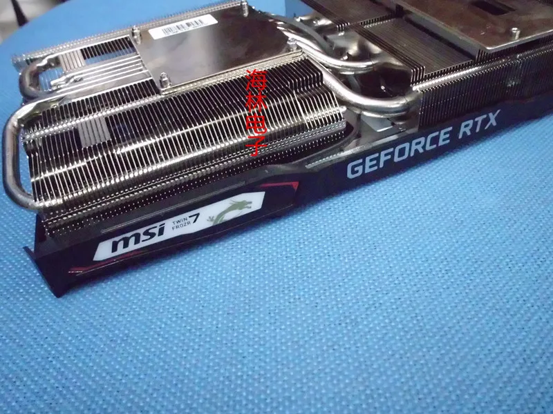 Для MSI GeForce RTX 2070 GAMING Z графический вентилятор для охлаждения видеокарты вентилятор с радиатором