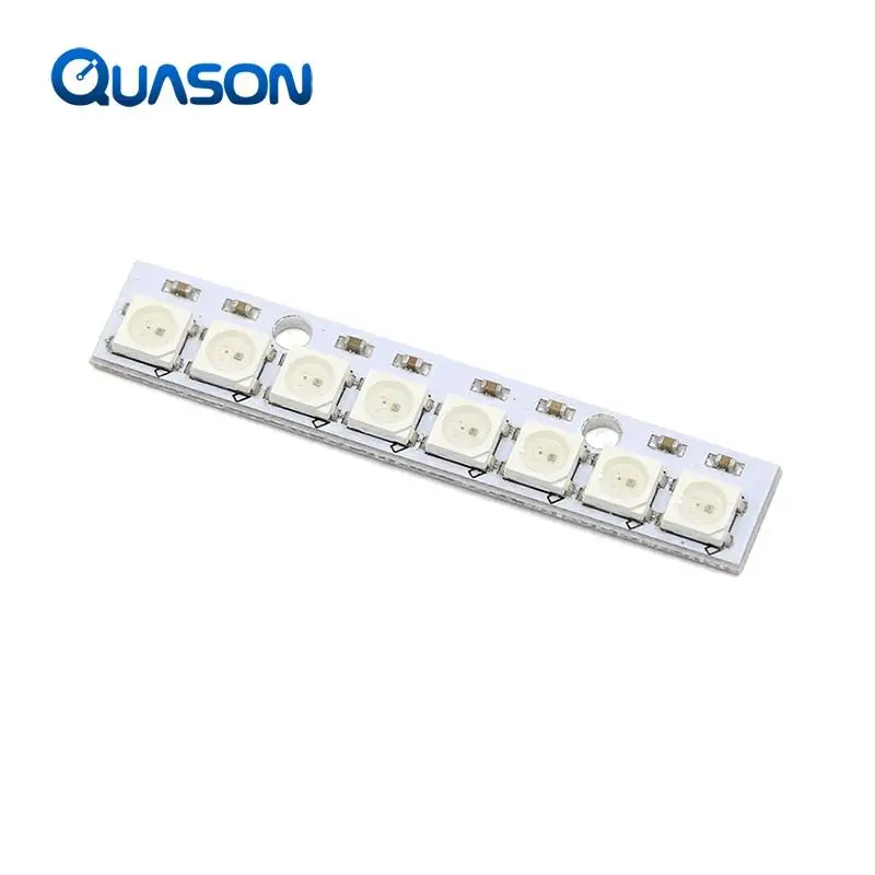 Stick 8 canales WS2812 5050 RGB luces LED integrado en tablero de desarrollo a todo color ► Foto 2/5