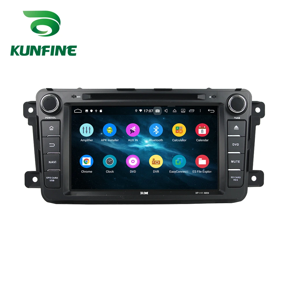 Excellent Android 9.0 Octa Core 4GB RAM 64GB ROM Car DVD GPS Navigation Multimedia Player Car Stereo for Mazda CX-9 2007-2017 Radio 2