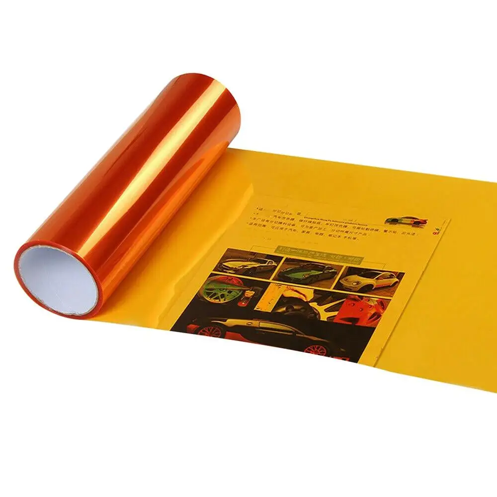 Car Headlight Taillight Tint Vinyl Unique Film Sticker Car Headlight Color Changing Film Taillight Fog Light Sticker