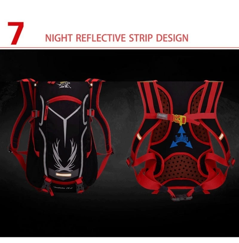 Excellent 18L Bicycle Backpack Outdoor Sport Ultralight Waterproof Bike Bag Cycling Travel Hydration Backpack Water Bag Large Capacity 25