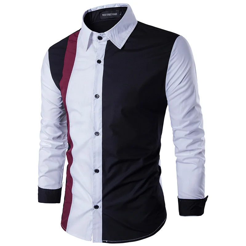 Zogaa 2019 New Spring Autumn Men Long Sleeve Shirt Cotton Business Office Men s Full Sleeve 3
