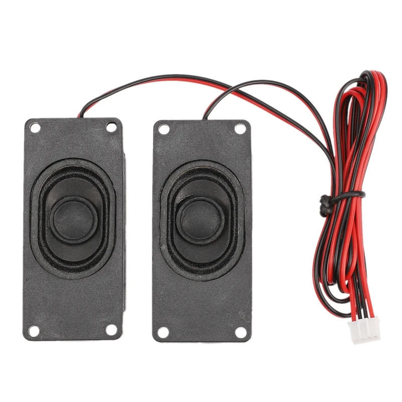 

New 4 Ohm 3W LCD Panel Speaker Amplifier Audio Frequency Output for V59/56/59 3463A SKR.03 - Black (30mm x 70mm) 1 Pair