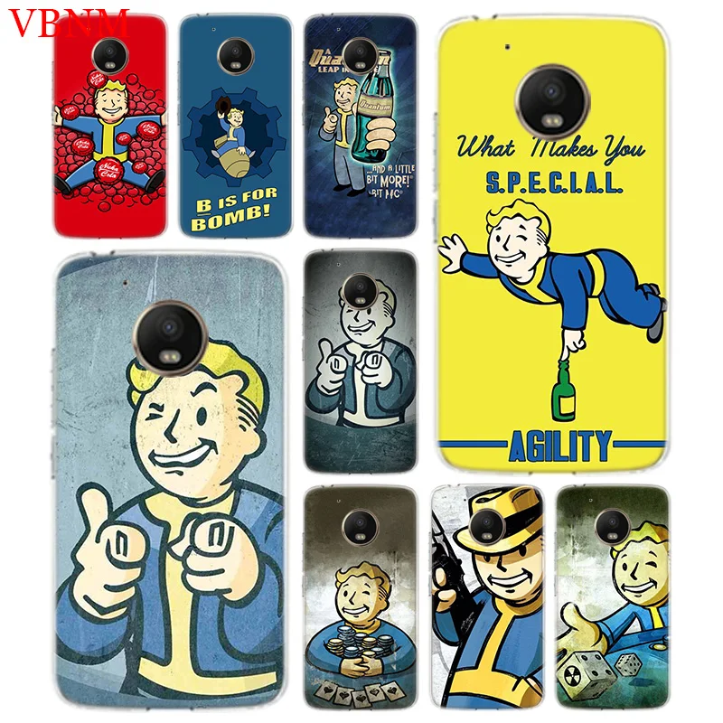

fallout new vegas Cover Phone Case For Motorola Moto G7 G6 G5S G5 E4 Plus G4 E5 Play X4 Patterned Customized Coque