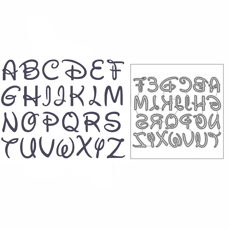 New Fancy Alphabet Abc Craft Embossing Mold 2021 Metal Cutting Dies For Diy Decorative Scrapbooking Album Card Making No Stamps Cutting Dies Aliexpress