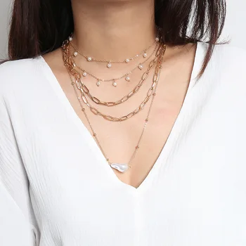 

fashion necklace set for ladies pearl necklace statement necklace women necklace pearl necklaces pendants layered necklace