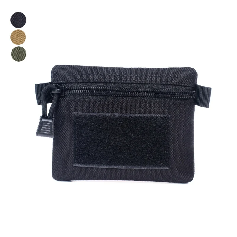 

Outdoor Multi-function (Tactical) Square Wallet Purses Waterproof Sports Zipper Card Key Holder Change Coins Pocket Sack new