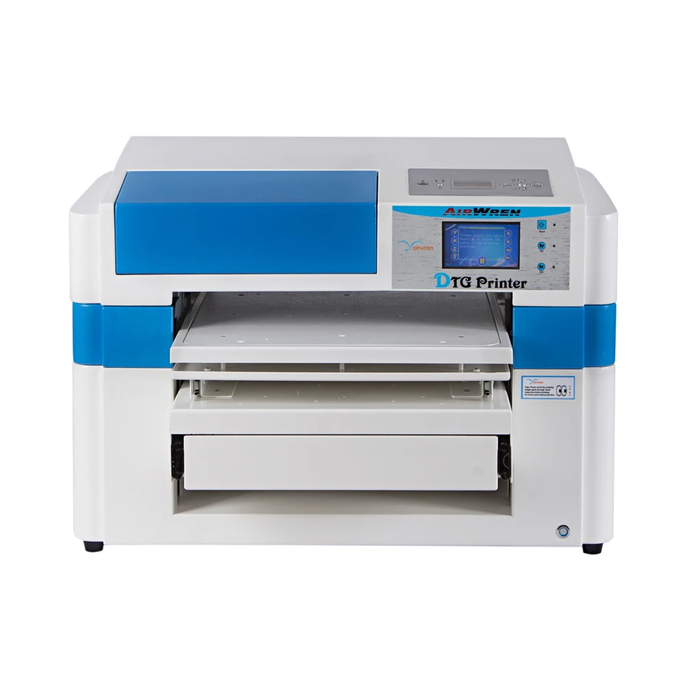  A2 size DTG direct to garment printing 3d embossed t-shirt printer lst