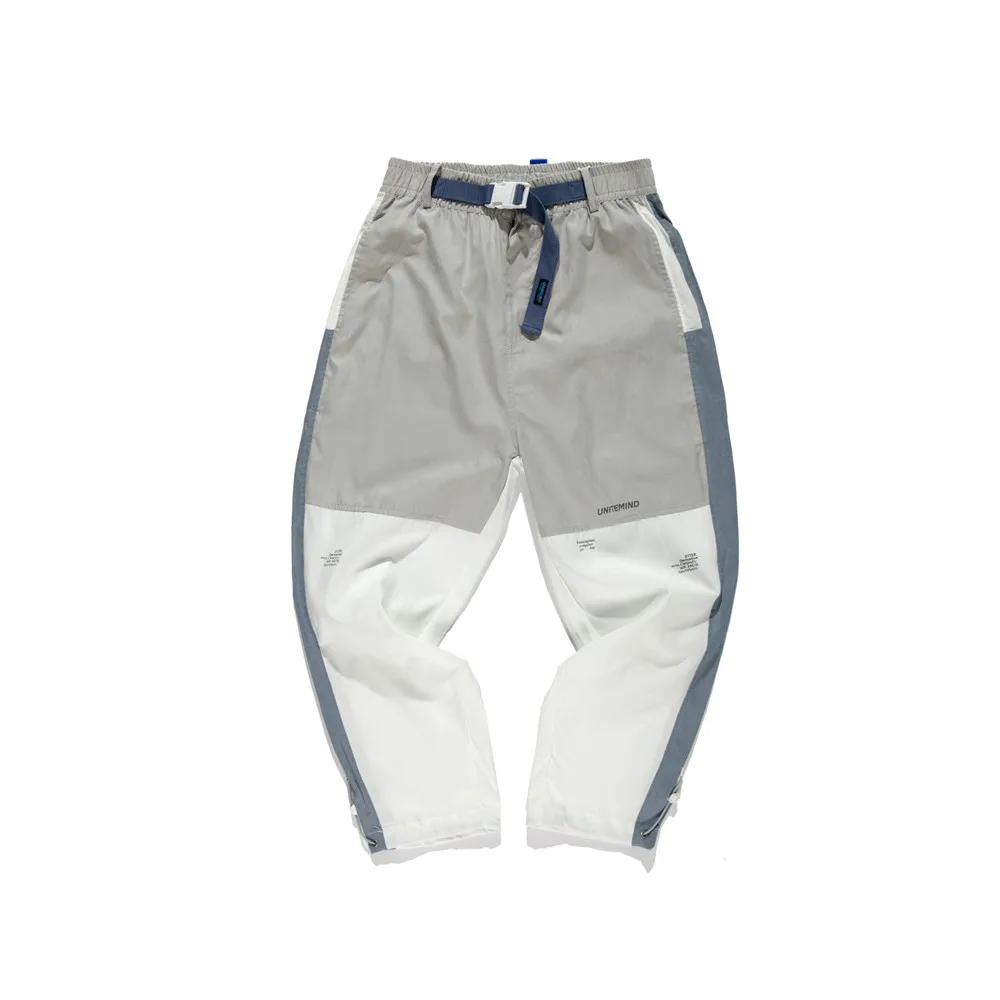 

City Where the Product Autumn New Style Japanese-style Popular Brand Men Mixed Colors Lace-up Casual Pants Pants Mouth Adjustabl