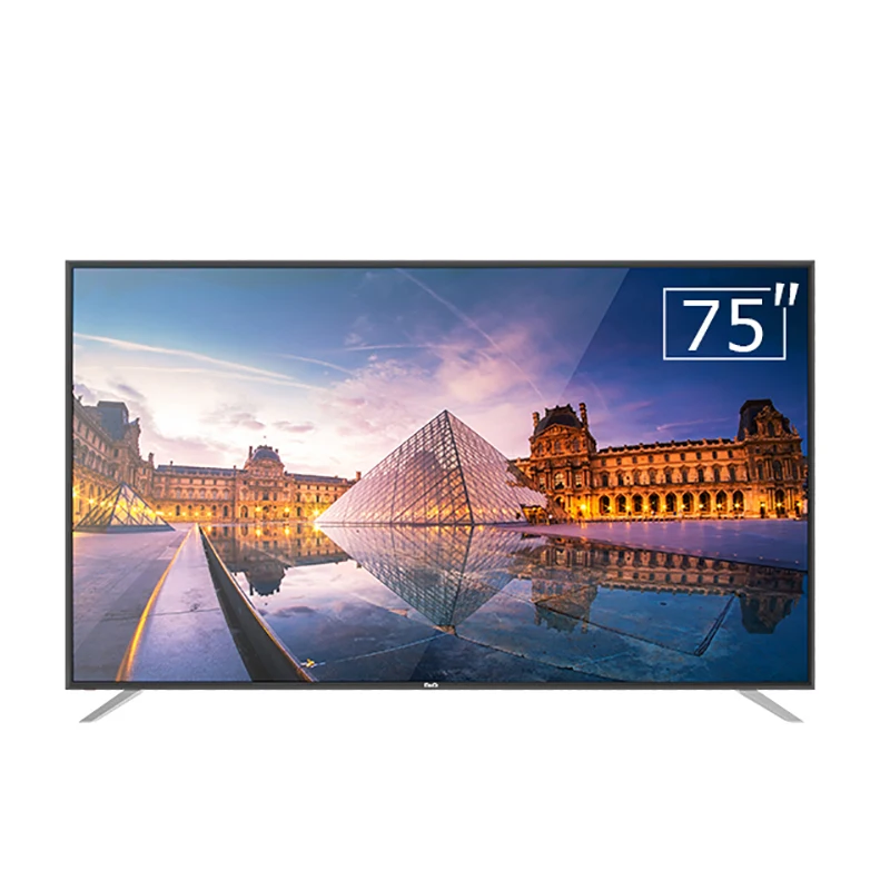 Smart TV Television 4k 75inch Explosion proof Artificial Intelligence Voice Android Ultra HD WIFI 2.4G5G Bluetooth International - ANKUX Tech Co., Ltd