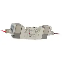 SY3220-5LZD-M5 2 Позиции двойной срабатывания 5 порт клапан электромагнитный DC24V