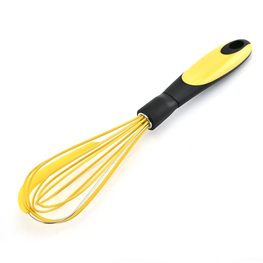 Hanging Butter Egg Beater Baking Multifunctional Portable Kitchen Tools Handheld Easy Clean Silicone Scraper Home Mixer Whisk