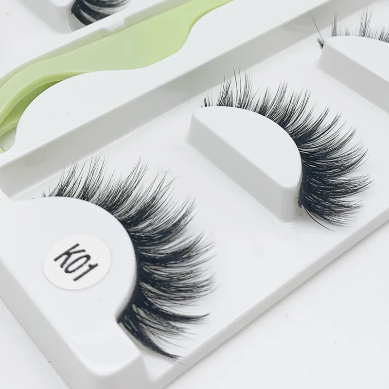 

Soft & vivid False eyelashes 3 pairs set reusable handmade fake lashes mink 10 models available 120sets/lot DHL Free