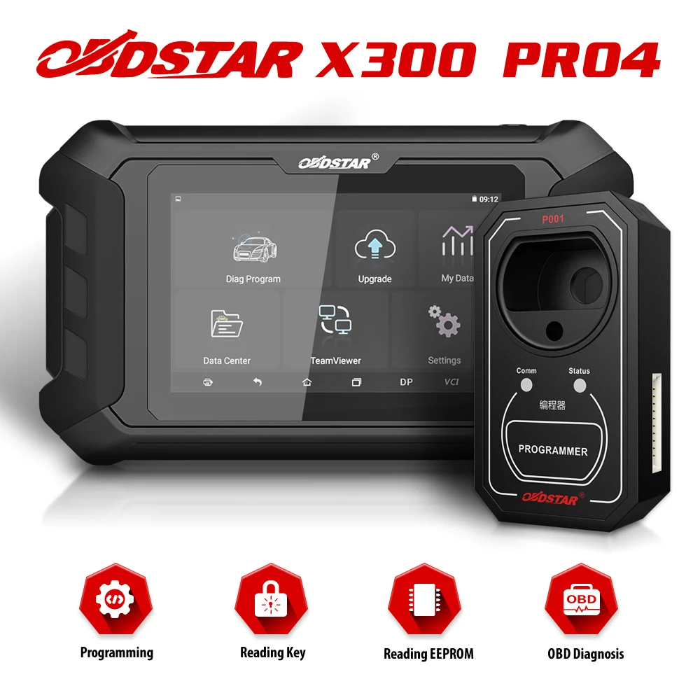 Программатор автомобильных ключей OBDSTAR X300 Pro4 Pro 4 Key Master функции IMMO такие же как