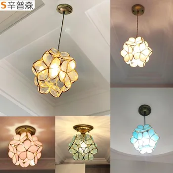 

nordic luminaire suspendu glass ball Home Decoration E27 Light Fixture LED pendant lights hanglamp luminaire suspendu