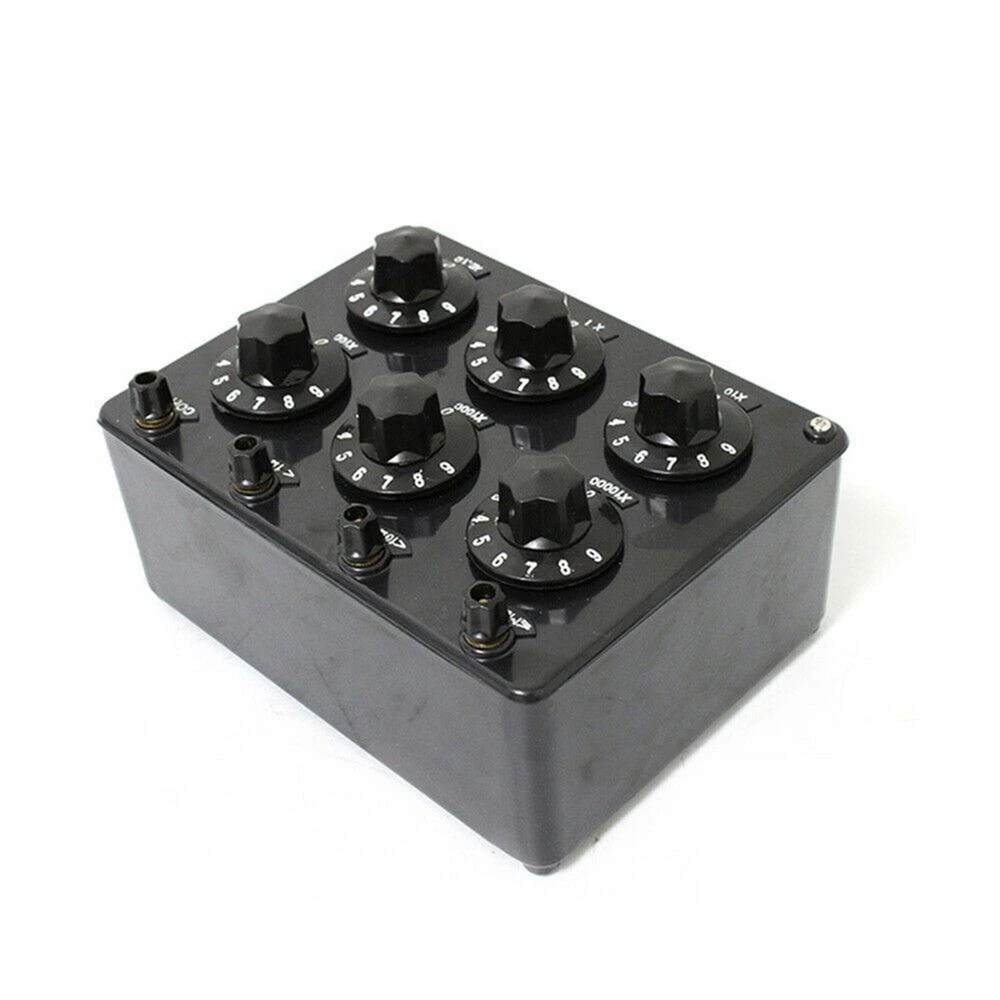 Rotating Resistor Box Dc Resistance Box Adjusting Resistance Variable