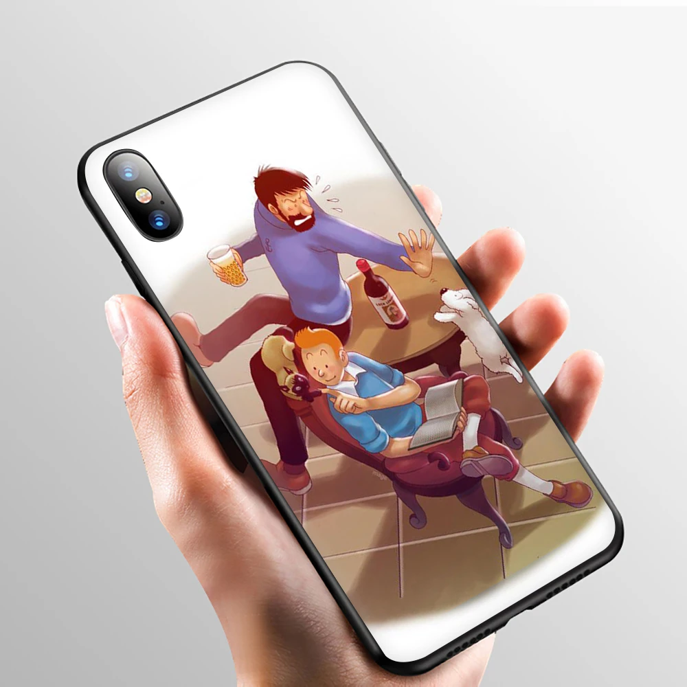 Забавный Мягкий силиконовый чехол для телефона чехол для iPhone 5 5S SE 6 6S 7 8 plus X XR XS 11 Pro Max